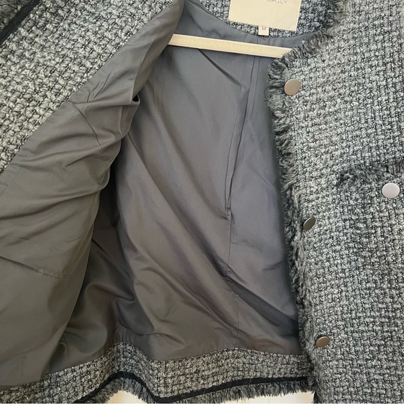 COOKADAILY tweed jacket with pockets size M - Picture 11 of 12